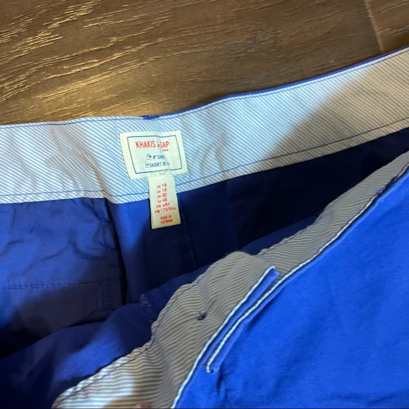 Gap khakis blue shorts THE 4” Short Womens Plus size 16 - Picture 2 of 3
